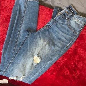 High Waisted Skinny Jeans